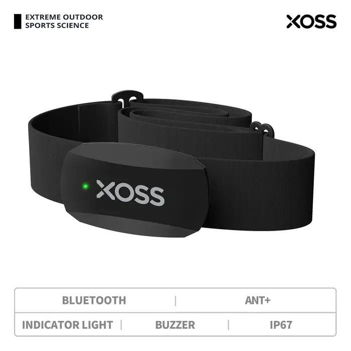 XOSS X2-Sangle de poitrine avec moniteur de fréquence cardiaque