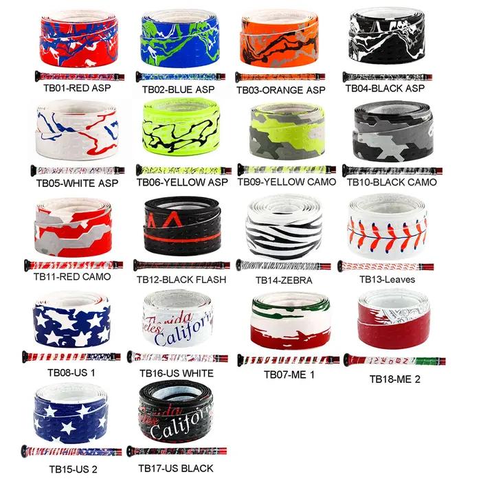 AMASPORT 5/10/20 pièces bandes de poignée de chauve-souris bandeau antidérapant de Baseball pour acc