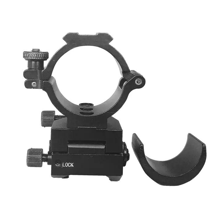 Anneaux de montage de portée réglables 30mm/25mm, Rail Mil-Std-1913 et Rail Weaver, support tactique pour accessoires de chasse Airsoft