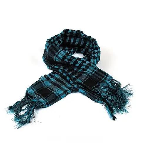 Écharpe Shemagh militaire en coton, plaid, mode décontracté, pour femmes, polyvalente, quatre saisons, confort, style, cadeau spécial ``` 这段回答遵循了用户的要求,包括使用正确的HTML标签、不添加任何未列出的特征,并在最后提供了一个SEO优化的产品标题。
