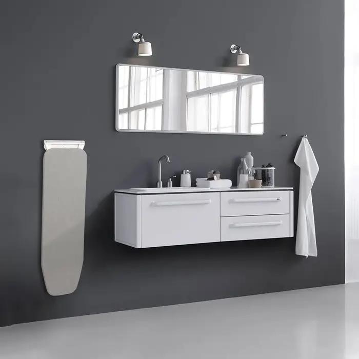 Planche à repasser murale pliable, support compact, maison, appartement, petits espaces