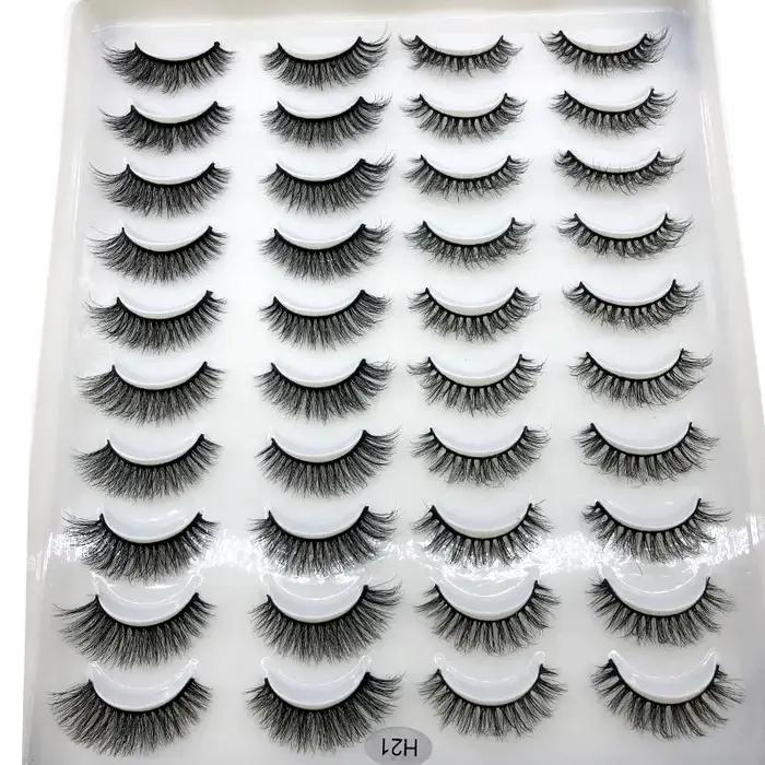 Faux-cils 3D en faux vison