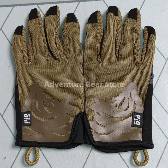 Gants en pig fdt style delta pour hommes respirants légers écran tactile activités plein air camping vélo randonnée