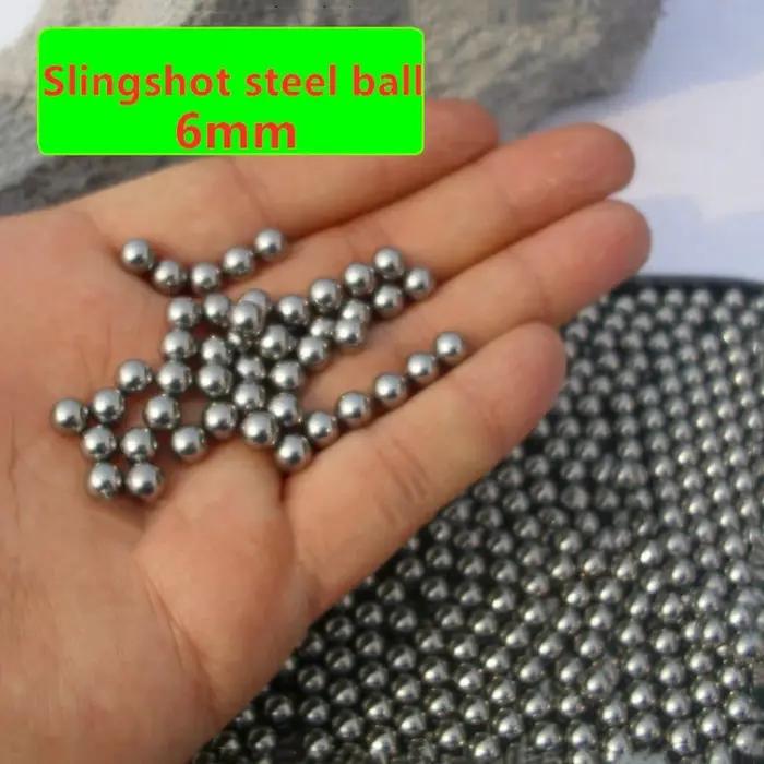 Boules en acier pour tir à la fronde, 1kg, 6mm, 7mm, 8mm, 8.5mm, 9mm, 9.5mm, 10mm, 11mm, 12mm, catapulte de chasse, frappe, munitions de fronde, perle en acier