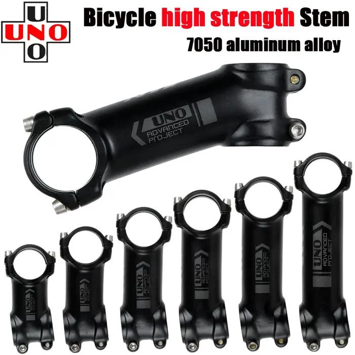 UNO Kalloy King tiges ultralégères AL7050 tige de vélo 7 degrés 31.8mm 60 70 80 90 100 110 120 130mm
