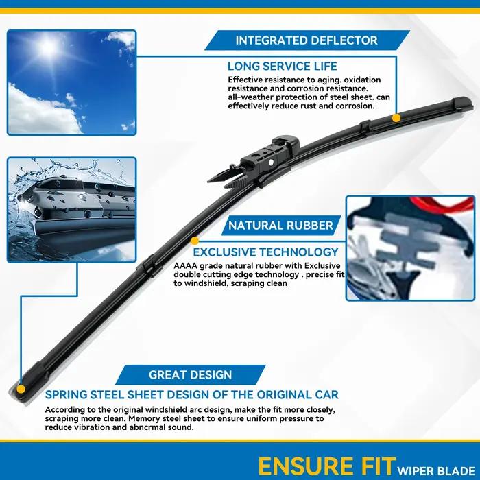 Erick's – balais d'essuie-glace avant pour BMW série 3 G20 G21 2018 – 2023, brosses de pluie pour fe