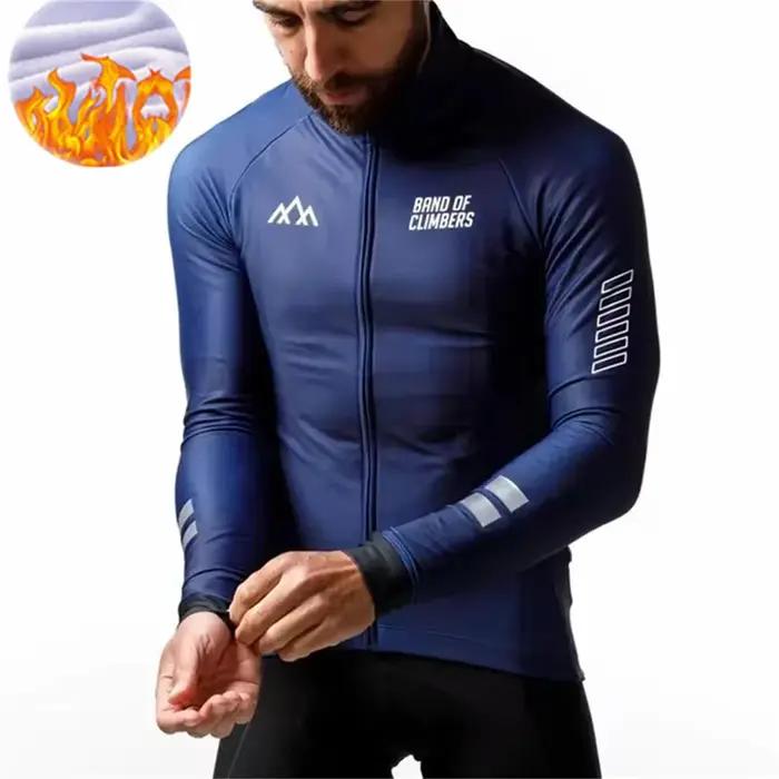 Veste d'hiver thermique en polaire pour hommes