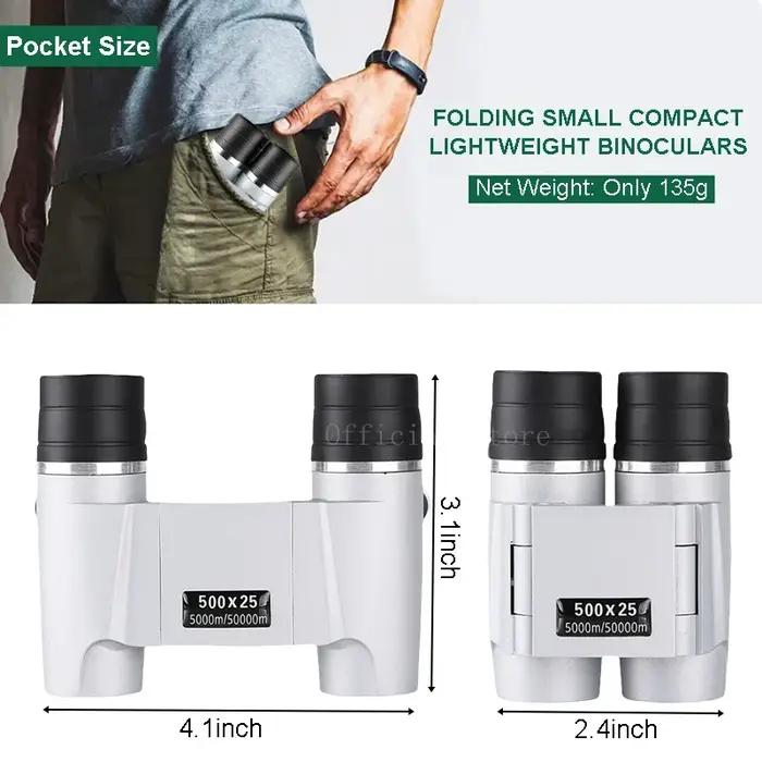 Jumelles professionnelles 50000m automatiques HD basse lumière - Pour chasse portable extérieur haute magnification