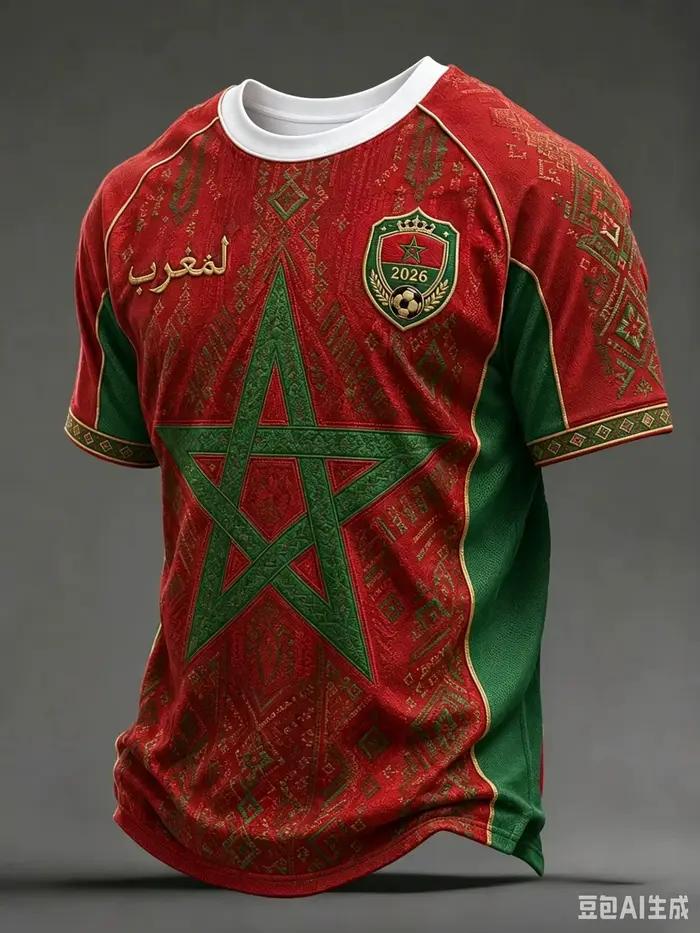 Maillot de football extérieur de l'équipe du Maroc, blanc, à manches courtes, T-shirt unisexe pour supporters, entraînement, sport, décontracté, pour la famille et les enfants