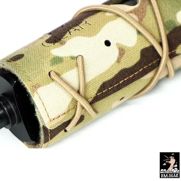 Manchon thermique camouflage silencieux DMgear pour réducteur de son airsoft accessoire chasse tactique