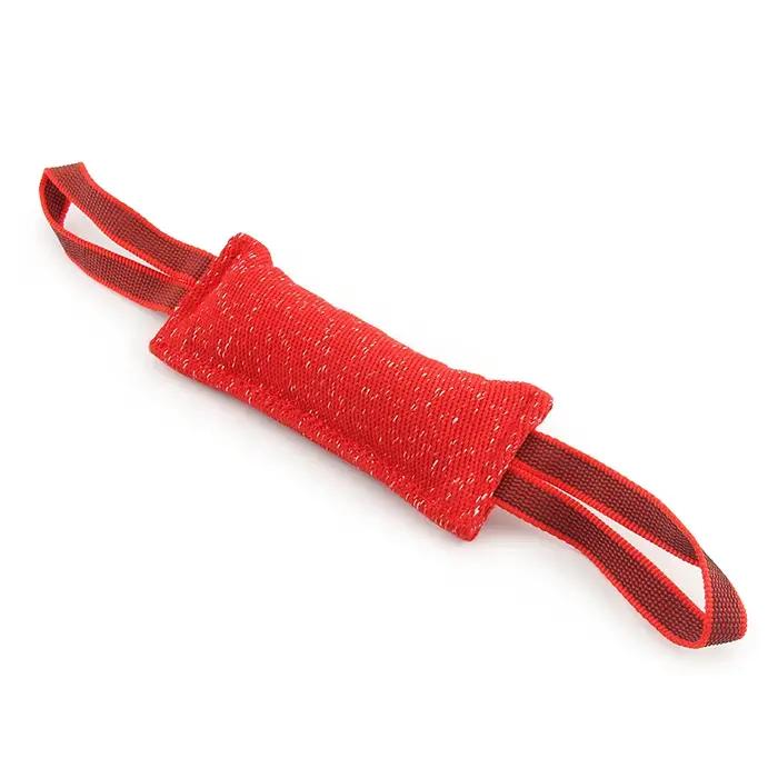 Bâton de dressage pour chien rouge durable
