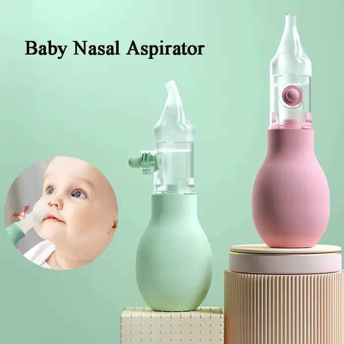 Aspirateur Nasal doux pour bébé, Anti-dos, ventouse nasale pour nouveau-né, nettoyeur de nez en Sili