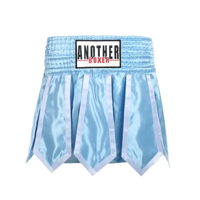 Tronc d'entraînement de boxe Style Streamer, demi-pantalon Sanda de combat gratuit, short Muay Thai