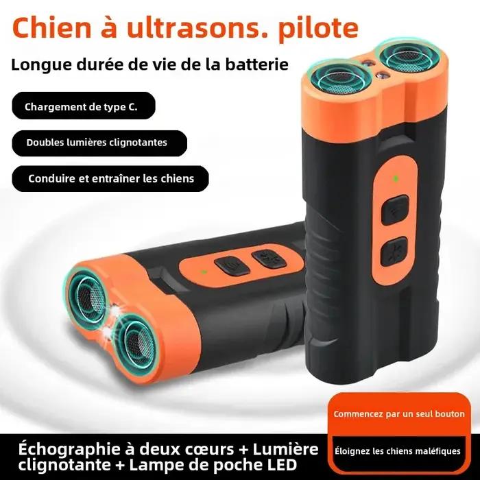Répulsif pour chiens, dissuasion ultrasonique Portable