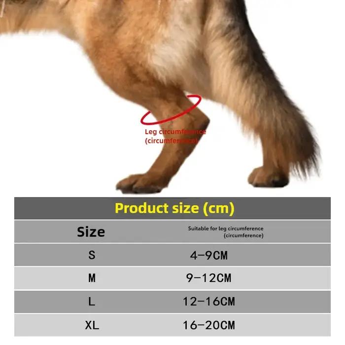 Support de jambe arrière pour chien handicapé