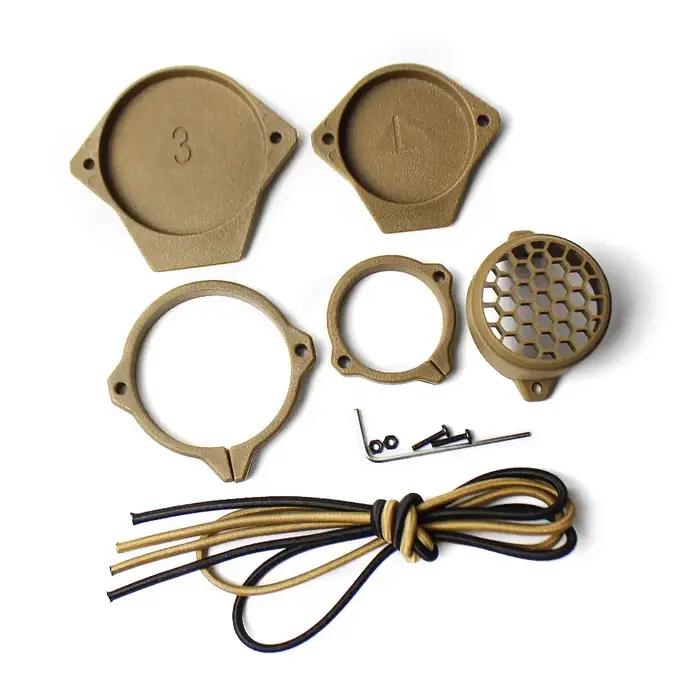 Cache-objectif de protection rabattable pour lunette de visée de chasse Vorte Scope