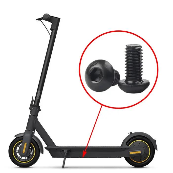 Vis de couvercle de batterie inférieur pour Scooter électrique Ninebot MAX G30 G30LP G30D, pièces de