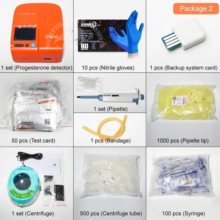 Analyseur de progestérone portable pour chien