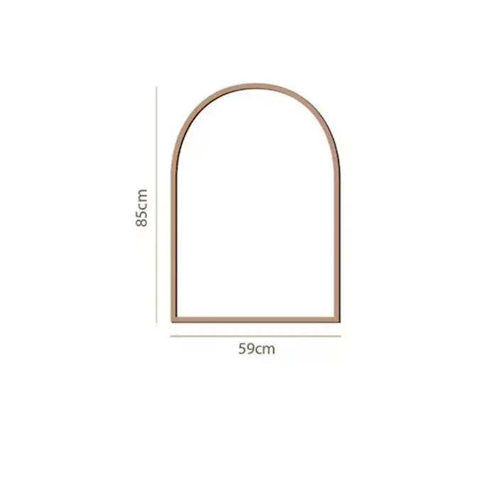 1 cadre en bois en forme d'arche 59x85cm, petite arche en bois, moulure murale en bois, moulure murale en bois en forme d'arche