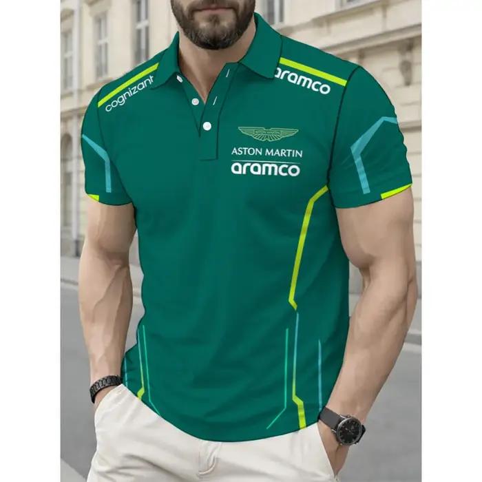 Polo pour homme de l'équipe Aston Martin Racing