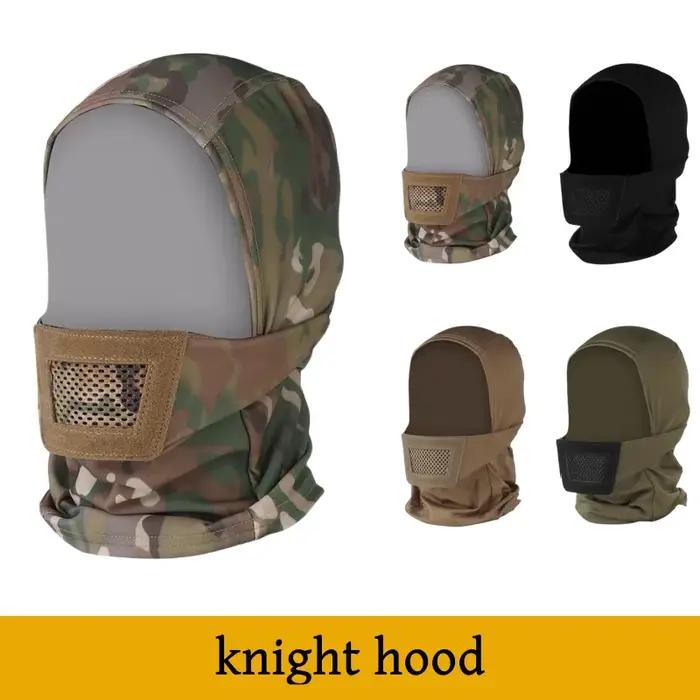 Outdoor Airsoft Mask for Men Sport Mask Headgear Full Face Protection Knight Hea