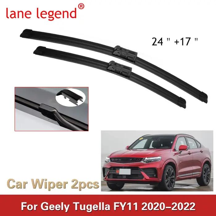 Lames d'essuie-glace de voiture pour Geely Tugella FY11, accessoires de voiture, pare-brise avant, b