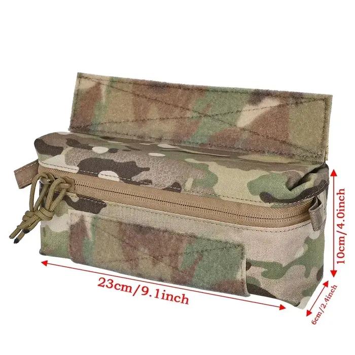 Pochette abdominale drop pouch tactique - Sac banane pour gilet porte-plaques JPC CPC LBT