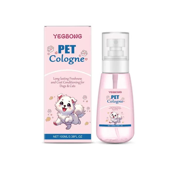 Cologne YEGBONG pour animaux parfum de poudre pour bébé longue durée élimination naturelle des odeurs spray pour chiens chats soin quotidien rafraîchissant