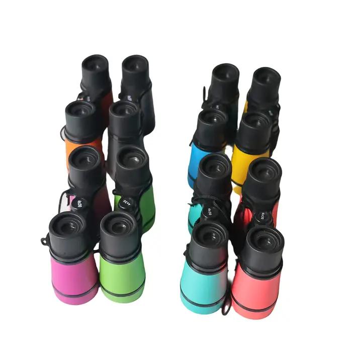 Télescope enfant 8 couleurs anti-choc - Compact pour observation oiseaux et camping familial
