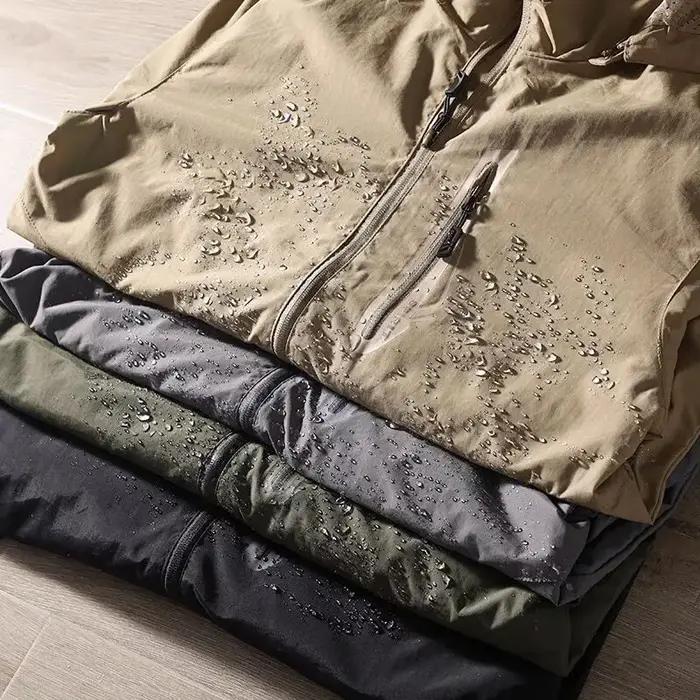 Veste militaire imperméable coupe-vent polyester pour hommes randonnée escalade printemps automne avec capuche grandes taillesOptionsResolverOptions
