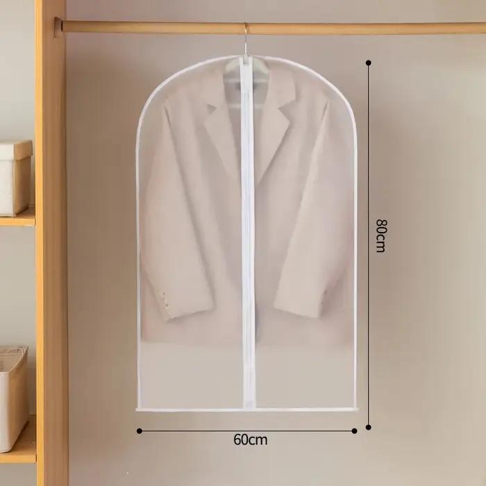 Housses de vêtements anti-poussière, imperméables, pour manteau, costume, robe, protecteur, sacs à v