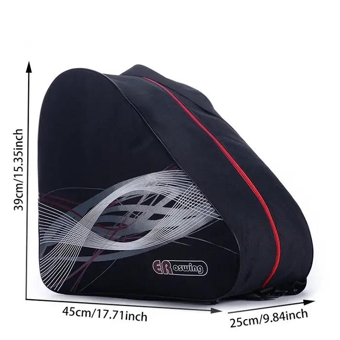 Sac pour bottes de ski et casque de patinage sur glace en nylon imperméable pour hommes et femmes occasions hivernales