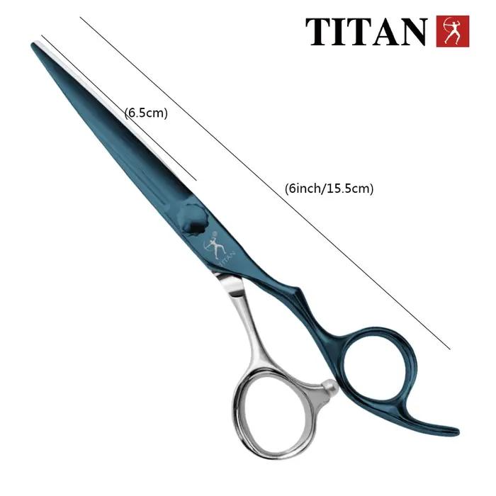 Ciseaux de Coupe Professionnels TITAN en Acier Inoxydable VG10 Pour Coiffeurs Occasions Spéciales Cheveux Parfaitement Coupés