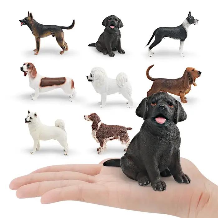Figurines de Simulation de chien de compagnie