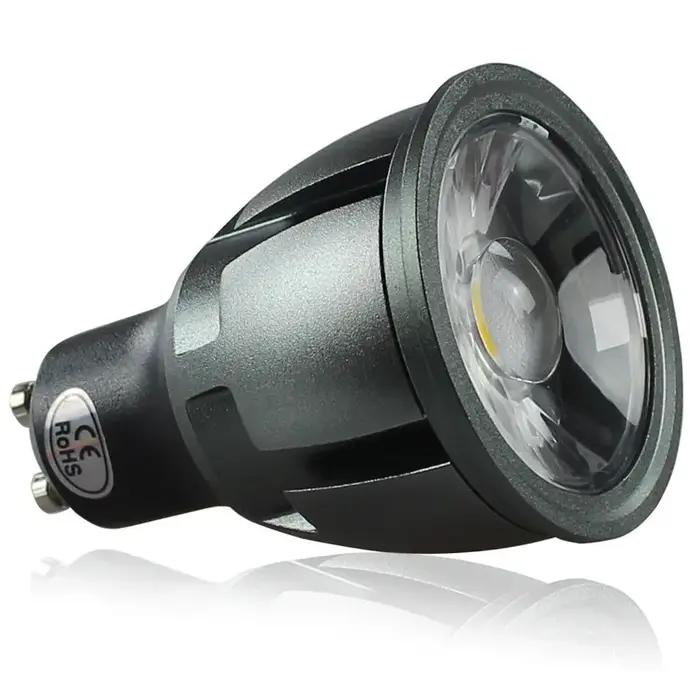 Ampoule de projecteur Led GU10 3W 5W 7W 110v 220v 240v, lampe COB blanc chaud 3000k blanc naturel 40