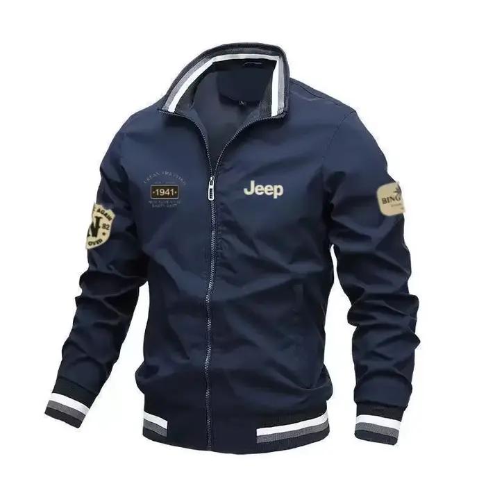 Nouvelles vestes décontractées de haute qualité Jeep 2026 avec cols montants pour le printemps et l'