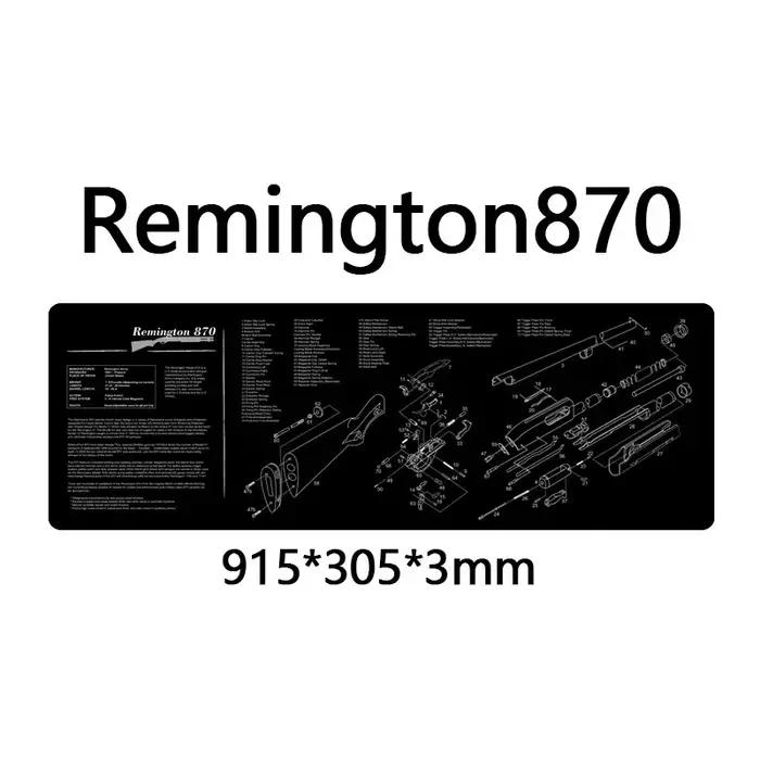 15 AK 47 Remington 870 fusil pistolet smith réparation construire tapis de banc nettoyage en caoutchouc avec pièces