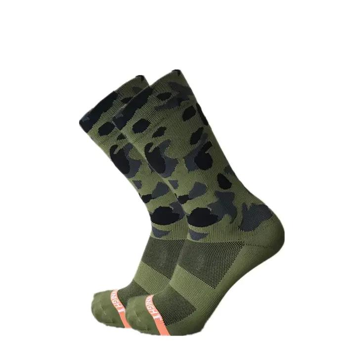 Chaussettes compression pro camouflage chasse - VTT cyclisme outdoor - Sports extrêmes montagne