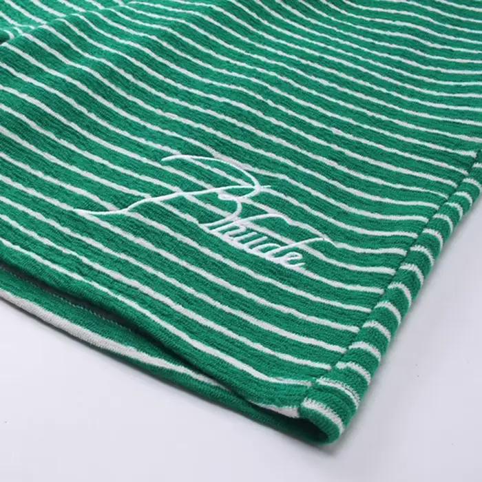 Shorts Rhude de haute qualité avec lettres brodées