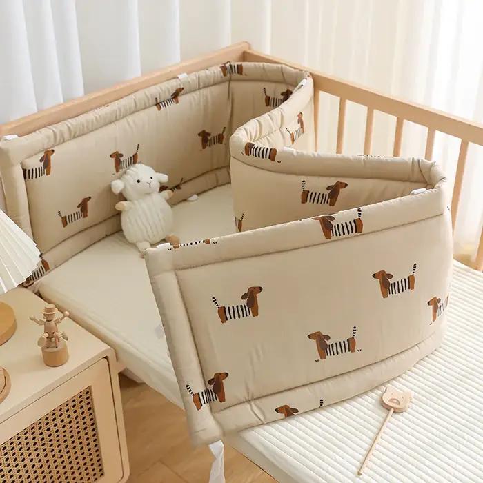Pare-chocs de berceau doux et pur pour lit de bébé
