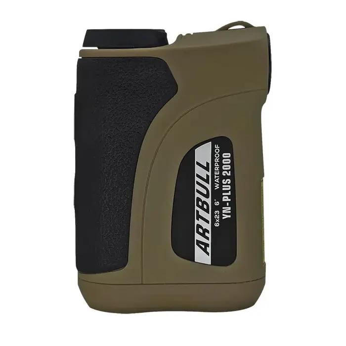 Télémètre laser monoculaire haute précision pour chasse, golf et activités extérieures 2000mètres de plage de mesure 6x grossissement 5 modes de mesure