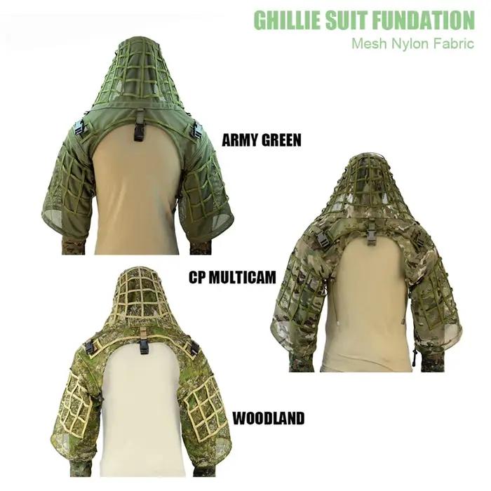 Veste de chasse camouflage respirante Mesurillie pour airsoft paintball et activités extérieures