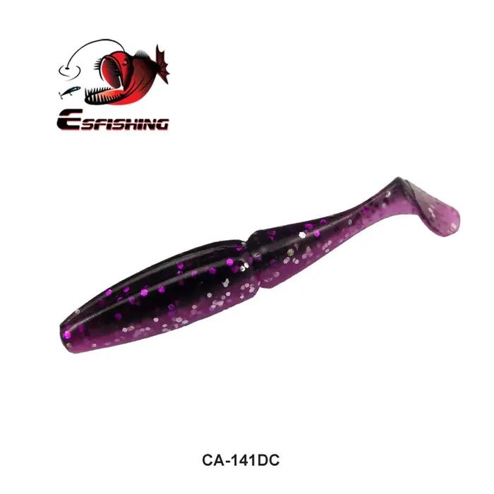 Leurre Souple Pêche ESFISHING Easy Shiner 50mm 70mm Appât Artificiel Swimbait pour Brochet Perche Sandre