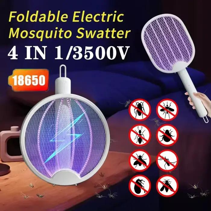 Tuer de moustiques électrique pliable plongeant pour piège et extermination des insectes pour extérieur occasions spéciales