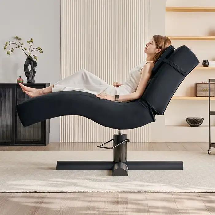 Lit de spa japonais avec circulation d'eau, table de massage pour hydrothérapie faciale pour salon de coiffure, lit électrique pour cils et soins de beauté