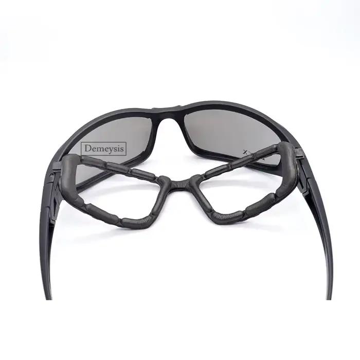 Lunettes tactiques Daisy polarisées pour chasse et tir - Protection UV400 avec 4 verres interchangeables