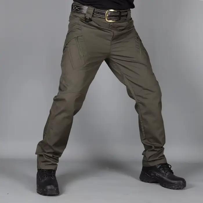 Pantalon tactique chasse camouflage SWAT imperméable multi-poches cargo outdoor 2024