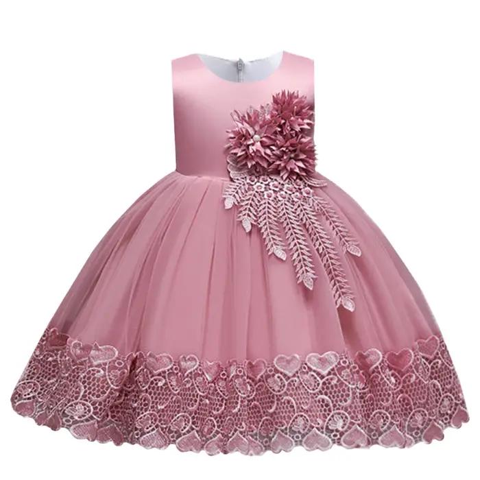 Robe d'été en dentelle pour filles