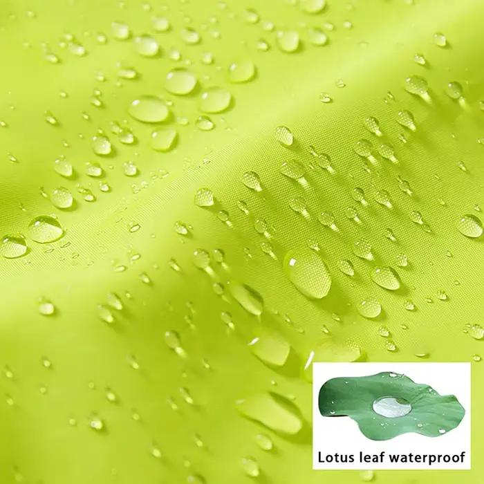 JNLN Camping veste de pluie hommes femmes imperméable Protection solaire vêtements pêche chasse