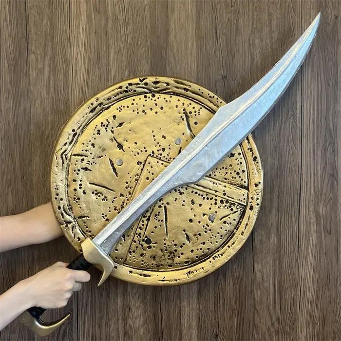 Sparta 1:1 gladiateur épéeCosplay guerrier épée antique Rome jeu de rôle Halloween modèle sécurité PU caoutchouc cadeau armes